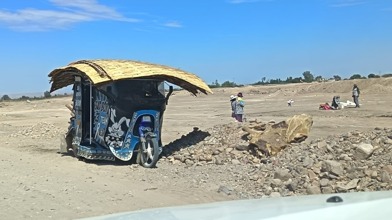 Invasiones ponen en riesgo cultivos y reservorios en Majes